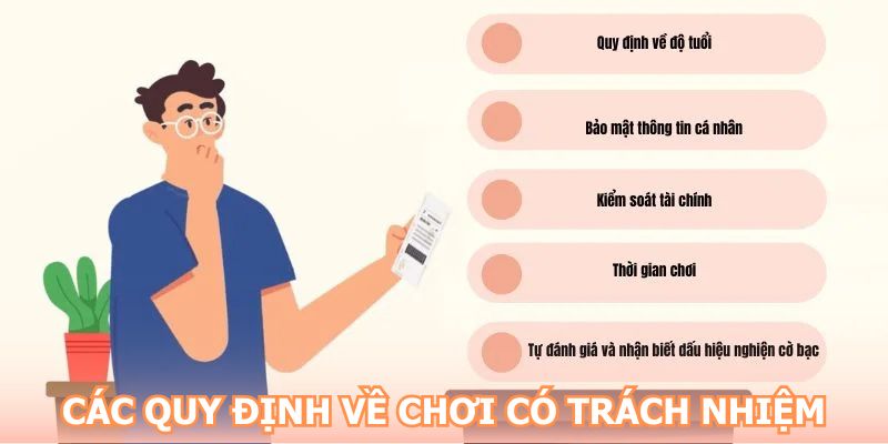 Nhiều quy định được đặt ra để hội viên chơi có trách nhiệm